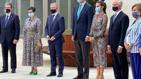 Los reyes hoy en Bilbao