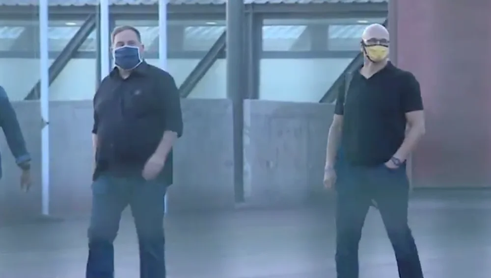 Los presos del procés ya en semilibertad Los presos del procés ya en semilibertad