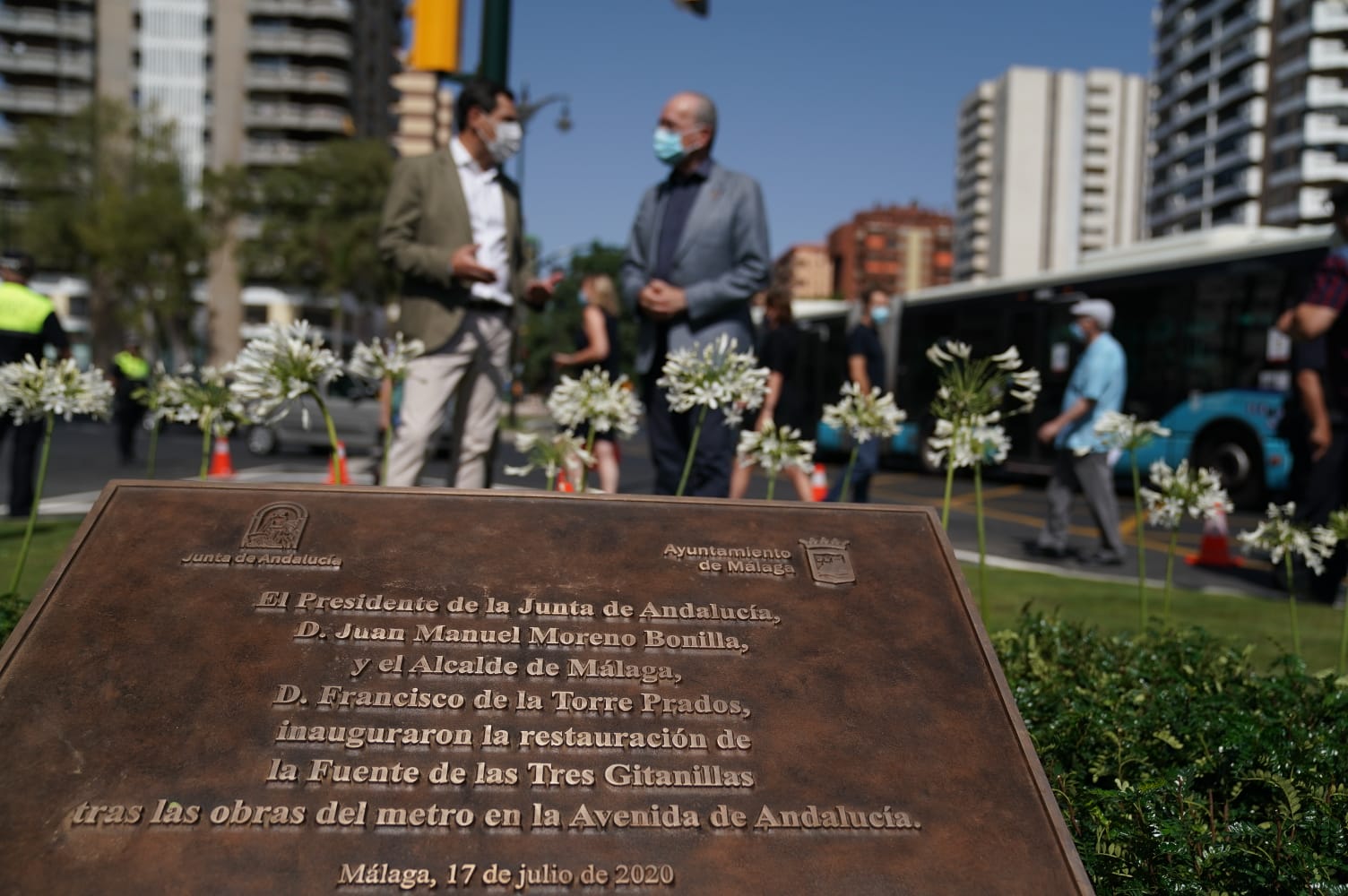 Inaugurada la urbanización y reposición de la avenida de Andalucía Inaugurada la urbanización y reposición de la avenida de Andalucía