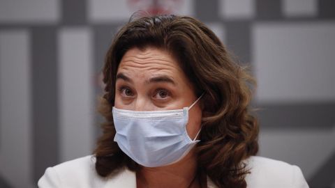 La alcaldesa de Barcelona, Ada Colau