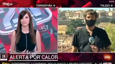 Reportero TVE Juan Ballesteros Reportero TVE Juan Ballesteros