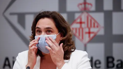 La alcaldesa de Barcelona, Ada Colau La alcaldesa de Barcelona, Ada Colau