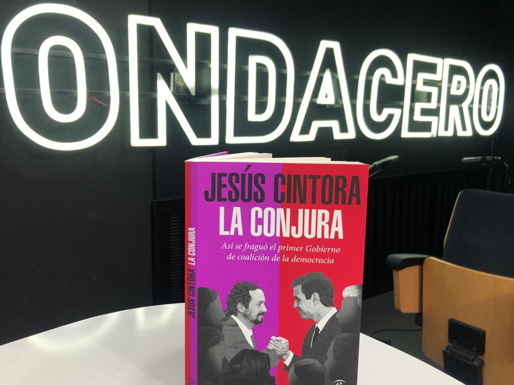 Jesús Cintora nos presenta su próximo libro "La conjura" Jesús Cintora nos presenta su próximo libro "La conjura"