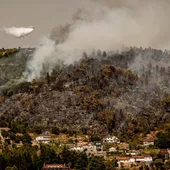 Incendio en Ourense Incendio en Ourense