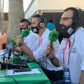 Julio Rodríguez, Santi Moreno y Miguel González Julio Rodríguez, Santi Moreno y Miguel González