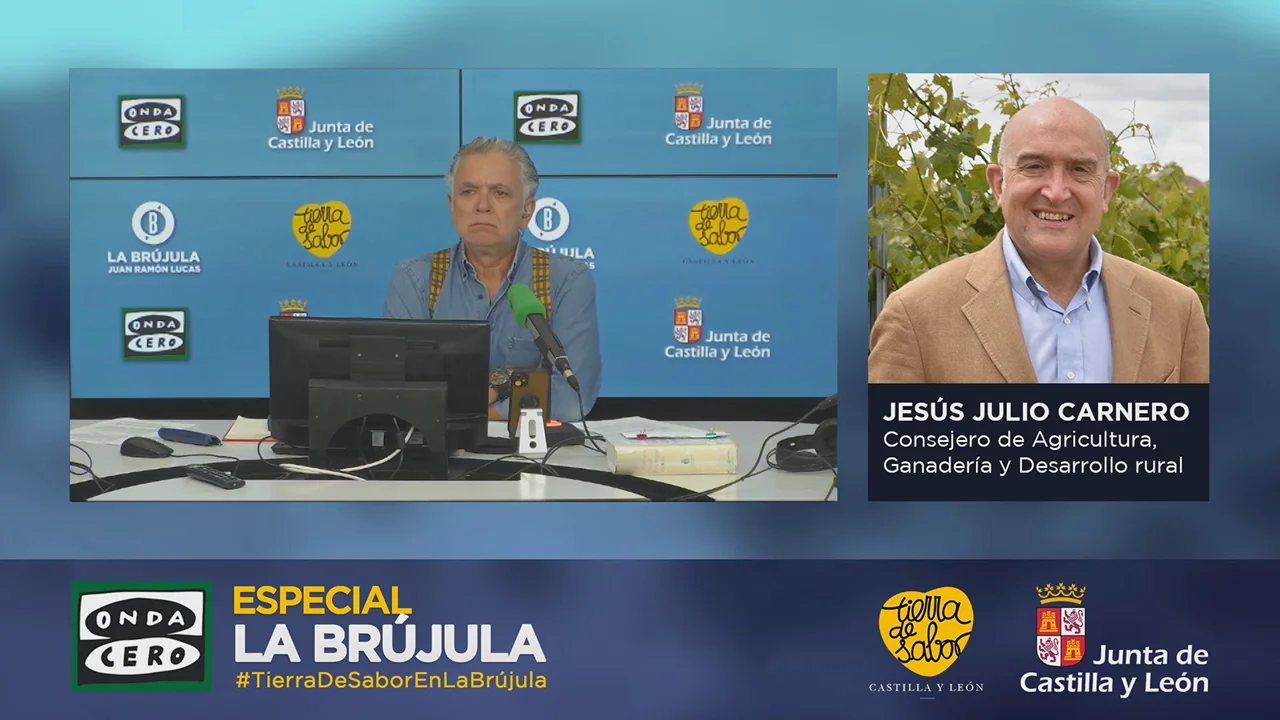 V&Iacute;DEO Entrevista completa a Jes&uacute;s Julio Carnero en el programa especial de La Br&uacute;jula
