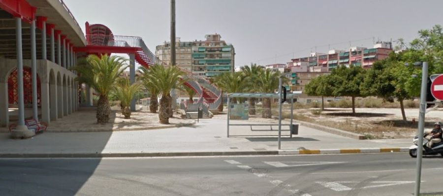 Imagen actual por donde podría ir un paso provisional. Imagen actual por donde podría ir un paso provisional.