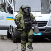 Especialista en explosivos en Ucrania (Archivo)