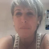 Nati Gutiérrez en un momento de la entrevista Nati Gutiérrez en un momento de la entrevista