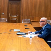 Manuel Baltar, na reunión telemática da Xunta de Goberno da Deputación de Ourense Manuel Baltar, na reunión telemática da Xunta de Goberno da Deputación de Ourense