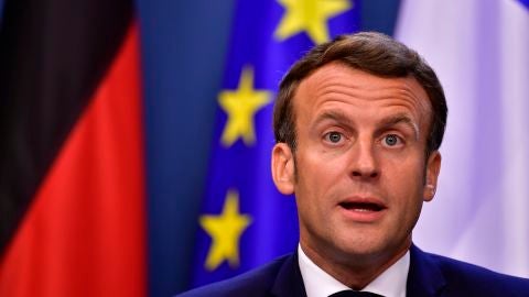 El presidente franc&eacute;s, Emmanuel Macron