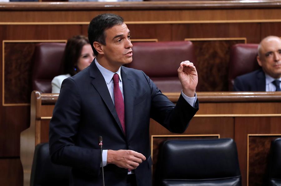 Pedro Sánchez, el 9 de mayo: "Estamos siendo asesorados por expertos de una extraordinaria calidad" Pedro Sánchez, el 9 de mayo: "Estamos siendo asesorados por expertos de una extraordinaria calidad"