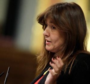 La portavoz de JxCat, Laura Borrás La portavoz de JxCat, Laura Borrás