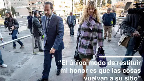 Francisco Ledesma a su llegada a los juzgados de la Caleta Francisco Ledesma a su llegada a los juzgados de la Caleta