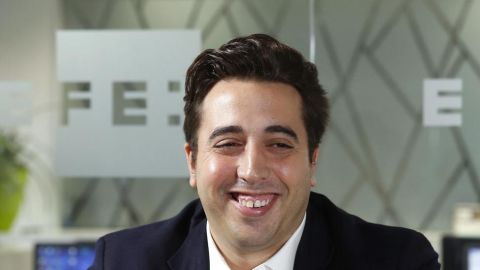 El presidente del Fuenlabrada, Jonathan Praena
