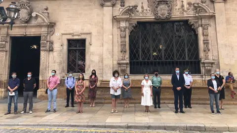 Minuto de silencio en Cort Minuto de silencio en Cort