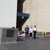 Los concejales Manuel Álvarez, de Servicios Generales, y María del Mar Dibuja, de Seguridad Ciudadana junto a la intendente jefa, María Barrera Los concejales Manuel Álvarez, de Servicios Generales, y María del Mar Dibuja, de Seguridad Ciudadana junto a la intendente jefa, María Barrera