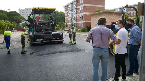 Instantes de una de las acometidas Instantes de una de las acometidas