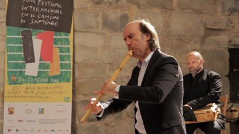 Carlos N&uacute;&ntilde;ez en el Festival Camino de Santiago