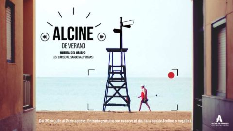 Cine de verano en la Huerta del Obispo de Alcal&aacute; de Henares