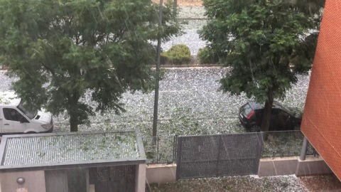Granizada en Ciudad Real