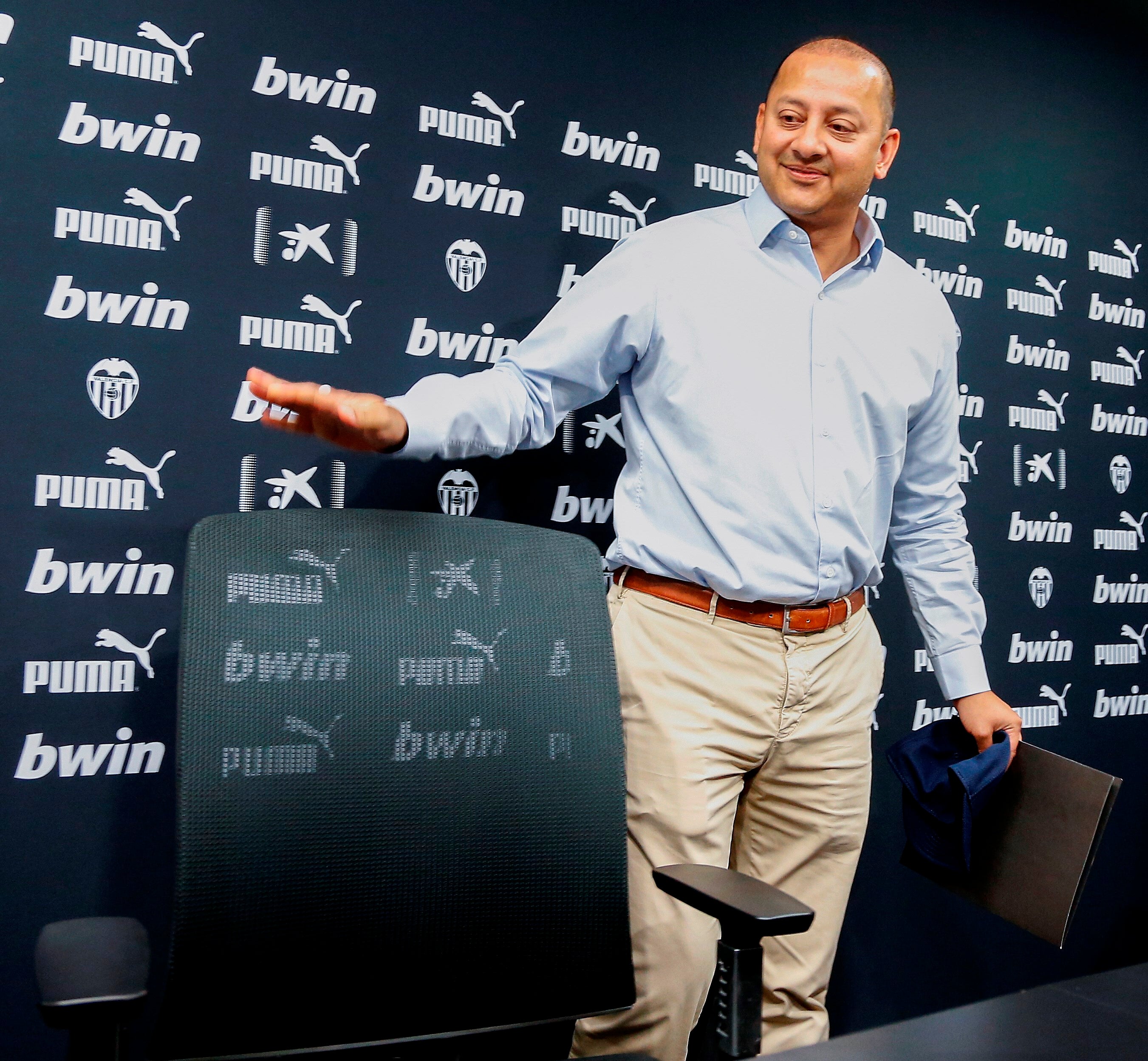Anil Murthy regresa a Valencia Anil Murthy regresa a Valencia