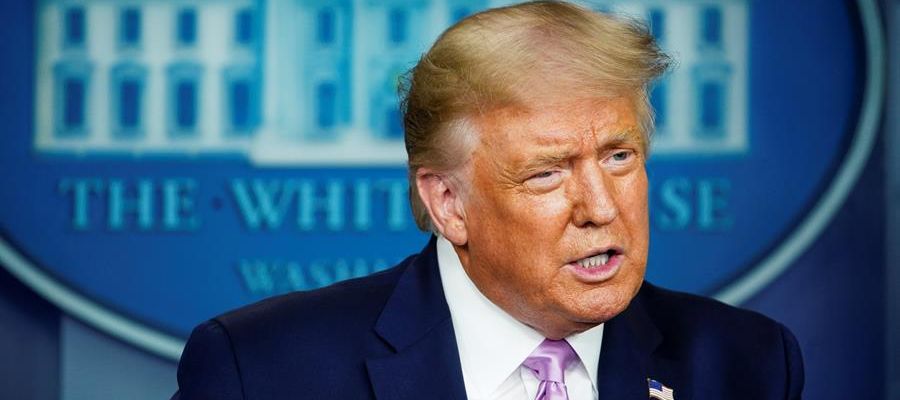 El presidente de Estados Unidos, Donald Trump El presidente de Estados Unidos, Donald Trump