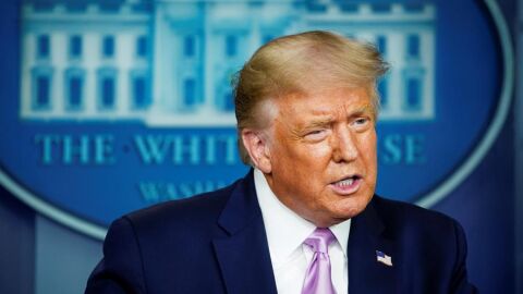 El presidente de Estados Unidos, Donald Trump