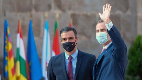 El rey recibe hoy mi&eacute;rcoles en audiencia al presidente del Gobierno, Pedro S&aacute;nchez.