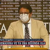 José María Vergeles, consejero de Sanidad de Extremadura José María Vergeles, consejero de Sanidad de Extremadura