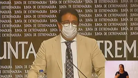 José María Vergeles, consejero de Sanidad de Extremadura José María Vergeles, consejero de Sanidad de Extremadura