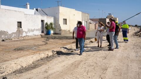 Visita a las obras