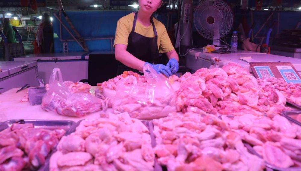 China detecta trazas de coronavirus en muestras de alitas de pollo de Brasil