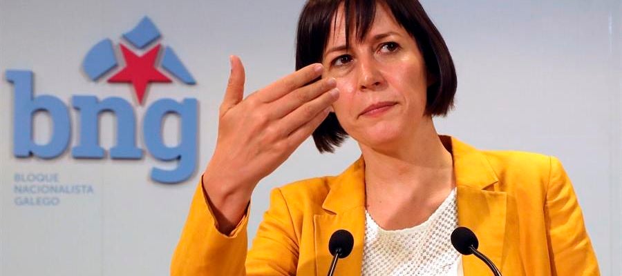 Ana Pontón, la líder del BNG. Ana Pontón, la líder del BNG.