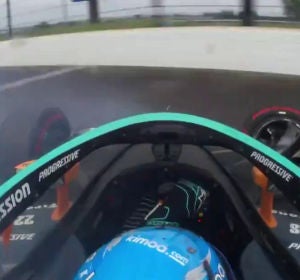 Accidente de Fernando Alonso en las 500 Millas de Indianápolis Accidente de Fernando Alonso en las 500 Millas de Indianápolis