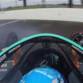 Accidente de Fernando Alonso en las 500 Millas de Indianápolis