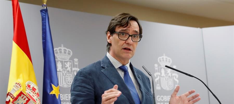 El ministro de Sanidad, Salvador Illa El ministro de Sanidad, Salvador Illa