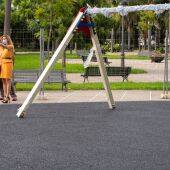 Obras en el parque de Las Huertas
