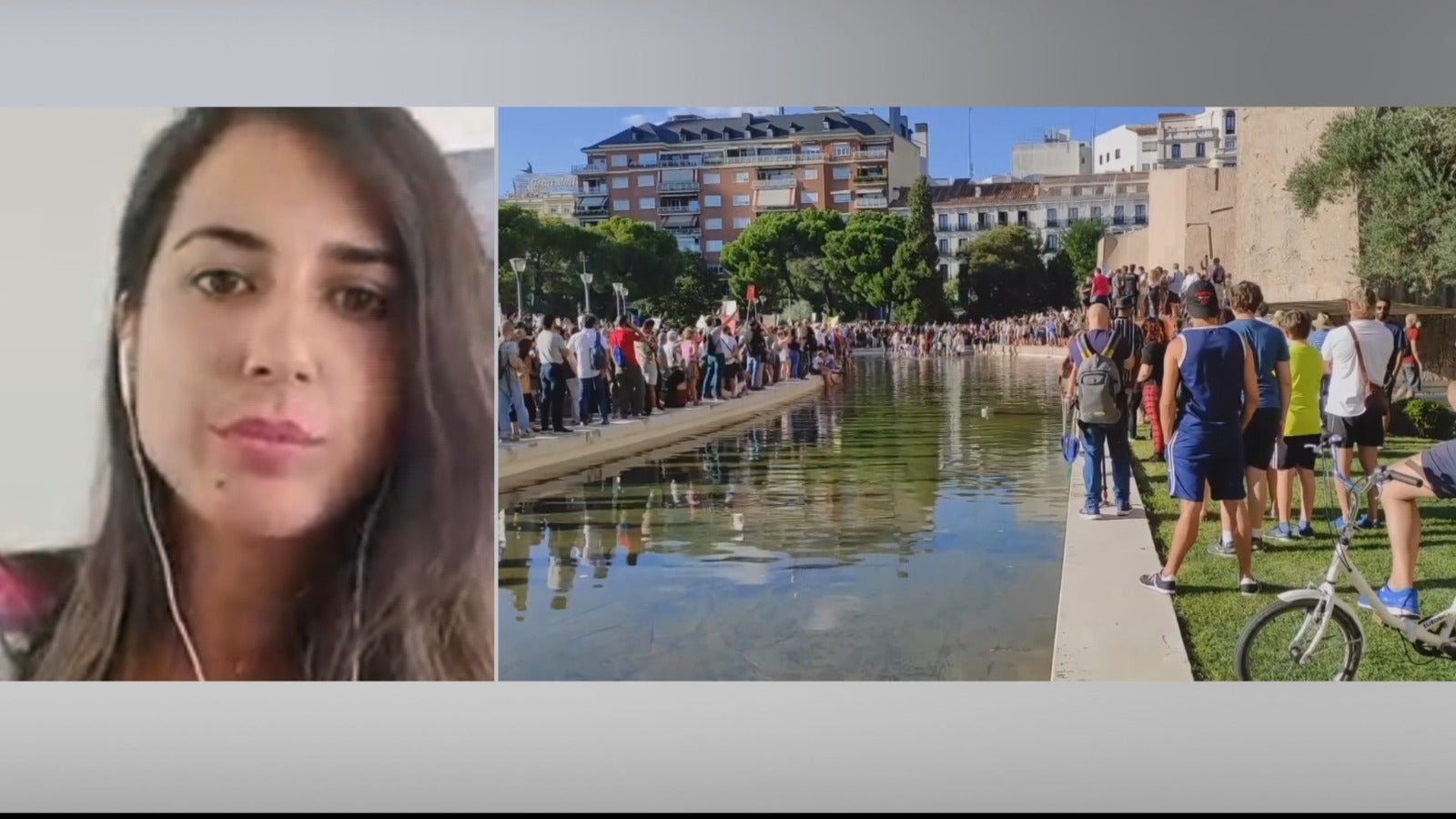 La castellonense Rocío Vidal acusa a Miguel Bosé y los manifestantes de ser "un peligro social" La castellonense Rocío Vidal acusa a Miguel Bosé y los manifestantes de ser "un peligro social"