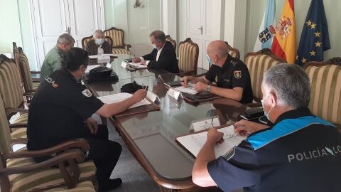 Emilio Gonz&aacute;lez coordina os dispositivos das Forzas e Corpos de Seguridade do Estado