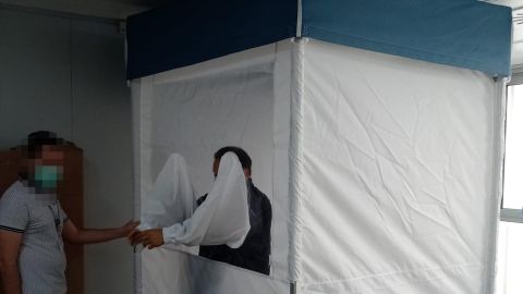 Cabinas pruebas pcr,s