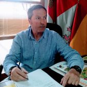 Julián Aguilar, alcalde de Salinas de Pisuerga