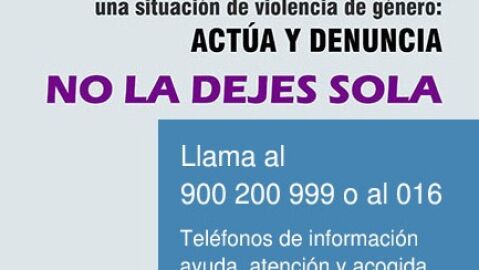 Eslogan de una de las campa&ntilde;as de concienciaci&oacute;n del Instituto Andaluz de la Mujer