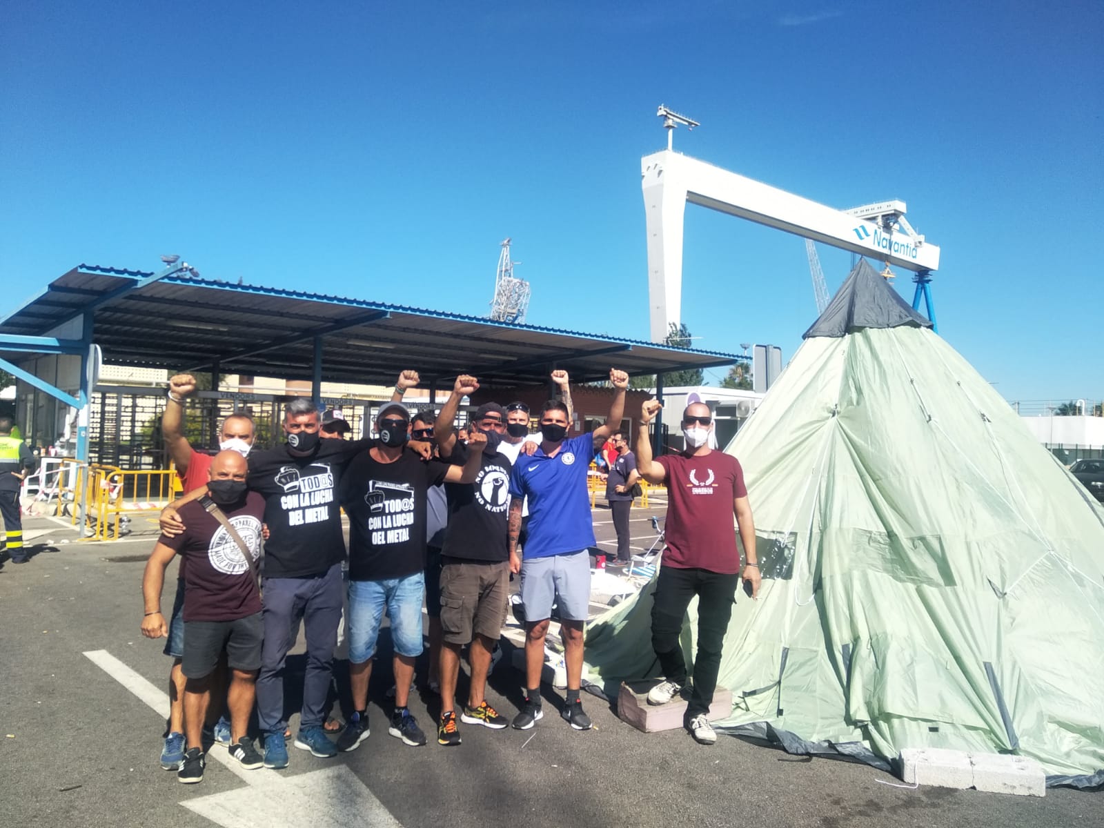 El metal para de forma indefinida: "Cádiz necesita trabajo propio en sus astilleros y no carga derivada de Ferrol" El metal para de forma indefinida: "Cádiz necesita trabajo propio en sus astilleros y no carga derivada de Ferrol"