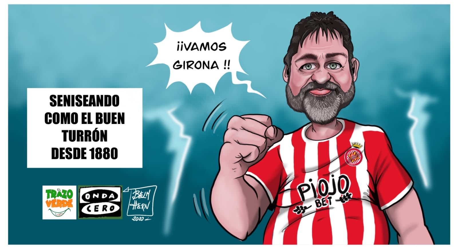 El Piojo apuesta por el Girona El Piojo apuesta por el Girona