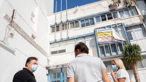 Obras en la casa de la juventud