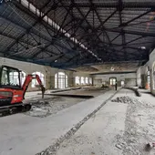 Obras en la Praza de Abastos Obras en la Praza de Abastos