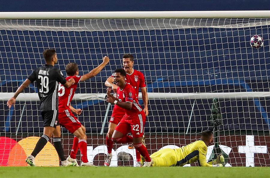 Un doblete de Gnabry y Lewandowski citan al Bayern con el PSG en la final de la Champions Un doblete de Gnabry y Lewandowski citan al Bayern con el PSG en la final de la Champions