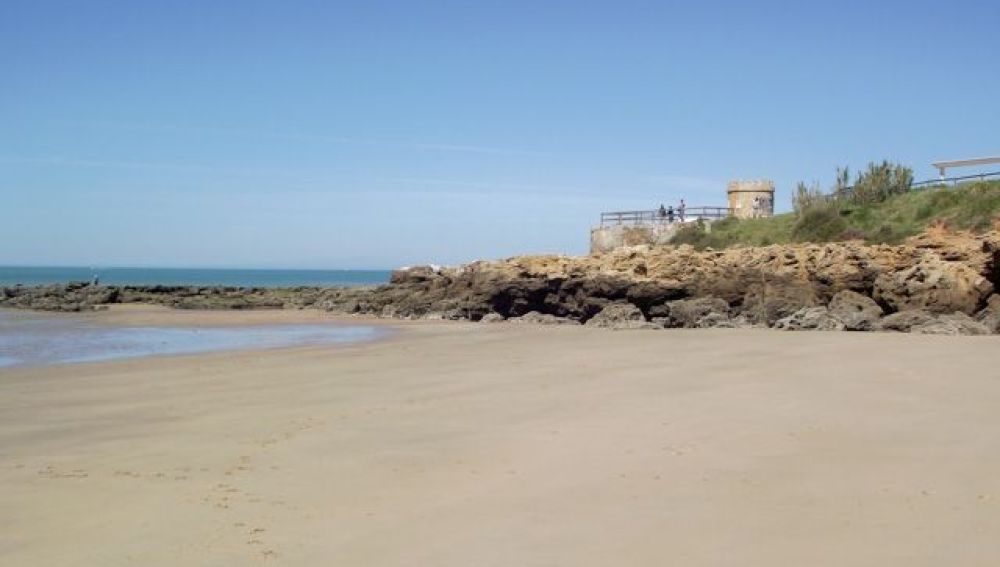 Playa de La Calita, en El Puerto