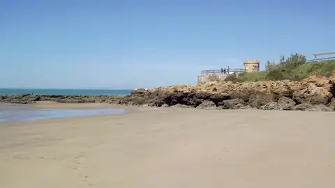 Playa de La Calita, en El Puerto Playa de La Calita, en El Puerto